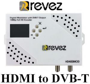 Modulator cyfrowy DVB-T REVEZ HD400MOD HDMI&PC