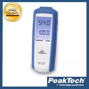 Cyfrowy Miernik Temperatury 2-kan PeakTech 5140