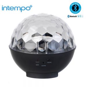 Intempo Disco Globe Speaker głośnik RGB Bluetooth