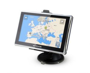 Nawigacja GPS VORDON 5\" V2 Mapy Europa, 4GB, FM