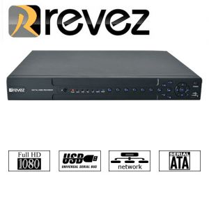 Rejestrator DVR + AHD Revez HURRICANE 4x1080p