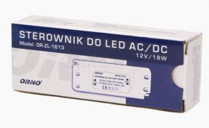 Zasilacz LED AC/DC LED ZL-1613 12V/18W