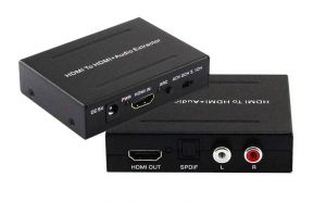 Extractor HDMI-HDMI + Audio SPDIF lub R/L HDCEXTR