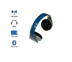 Słuchawki Bezprzewodowe BT Space 8860A blue /4w1/