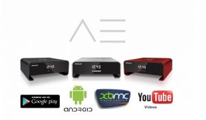 AMIKO A3 DVB-S2 Android 4.2 + XBMC czerwony