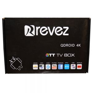 Revez QDROID 4K Android Box Ultra HD WIFI
