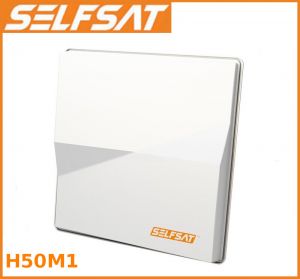 SelfSat H50M1 antena płaska z LNB Single 2xSAT