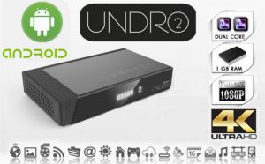 Qviart UNDRO 2 4K IPTV & Multimedia Android+KODI