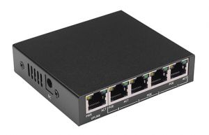 Switch PoE 4-portowy SP504 60W 10/100mbps