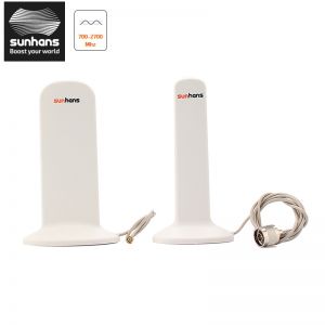 Zestaw anten GSM Sunhans A8+A12 + kabel N-SMA 10m